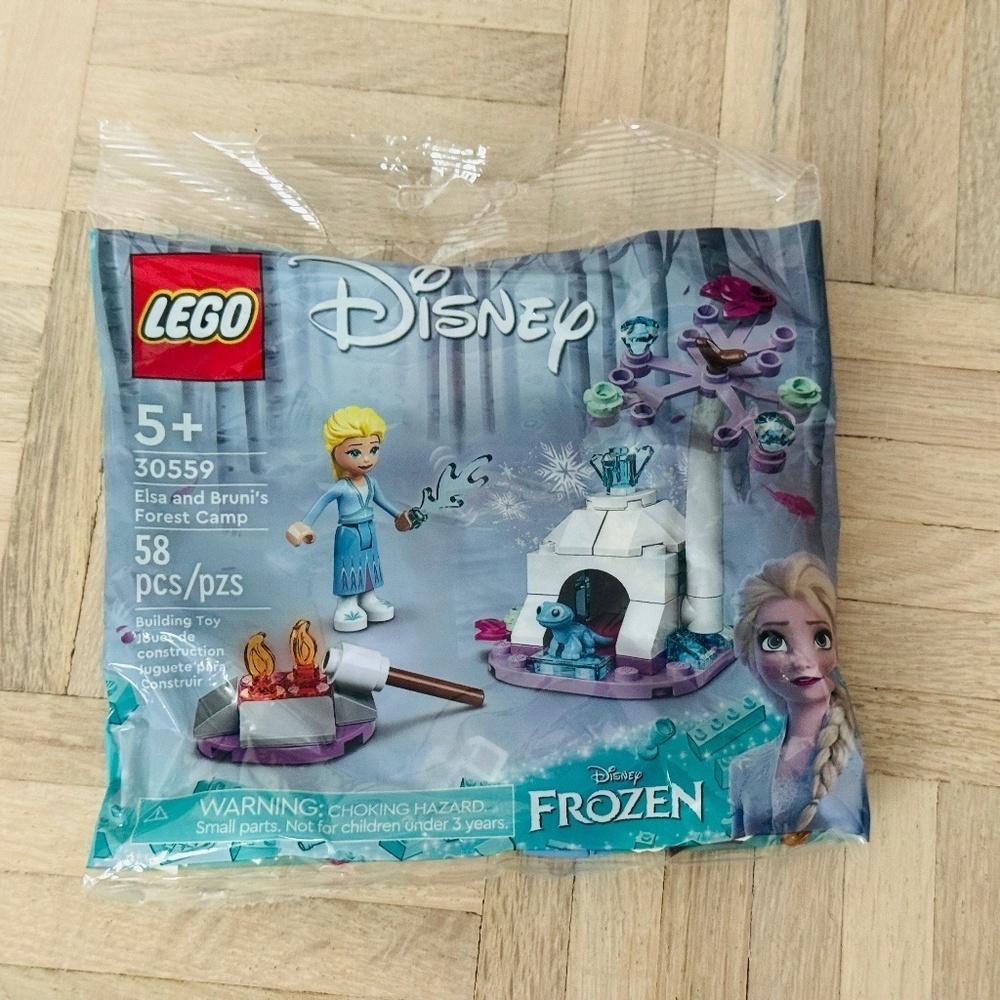 Lego - Frozen, Elsa and Bruni's Forest Camp, 58 pcs, Sealed and Brand New!